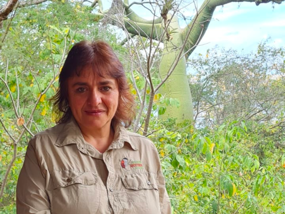 Joy, una enamorada de la megadiversidad de Ecuador